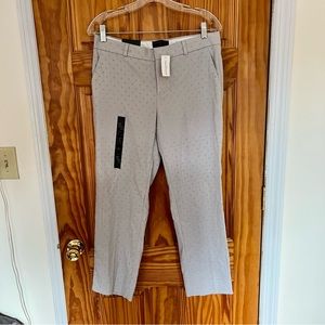 NWT Banana Republic Gray Ankle Dress Pants - Size 6